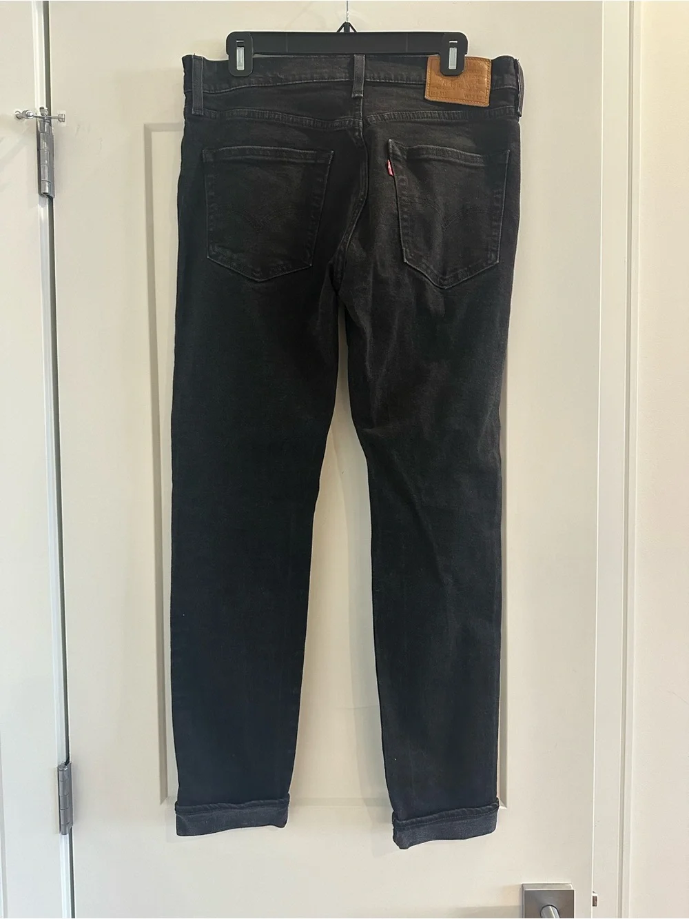 Men's Levi’s Black 512 Denim Jeans - Classic Straight Fit